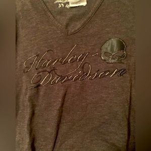 Ladies large Harley V neck